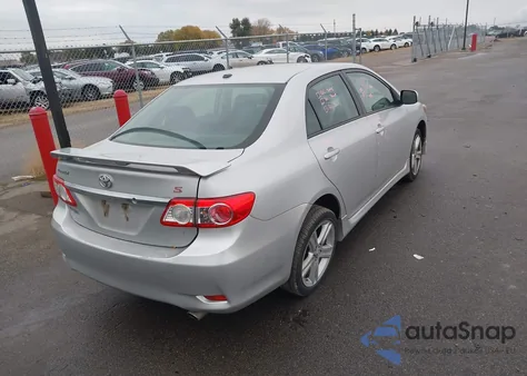 2013 Toyota Corolla S from USA, damaged, VIN 2T1BU4EE3DC035426